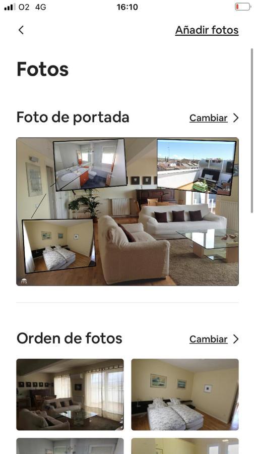 Apartamento Ático Centro Logroño Vistas Exterior foto
